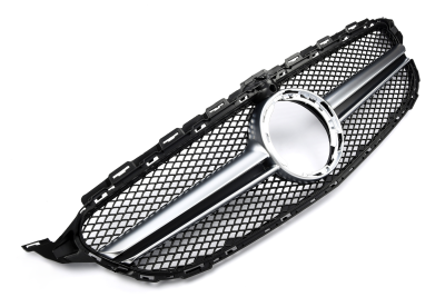 Mercedes C W205 S205 18-21 Griglia Anteriore 360° Look AMG