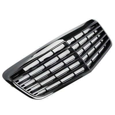 Griglia griglia sportiva per Mercedes W211 S211 E 2006-2009 nero lucido AMG Look