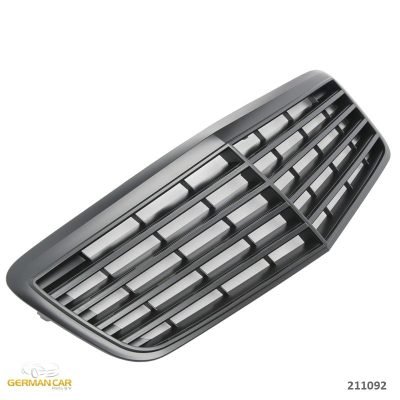 Griglia griglia sportiva per Mercedes W211 S211 E 2006-2009 nero opaco AMG Look