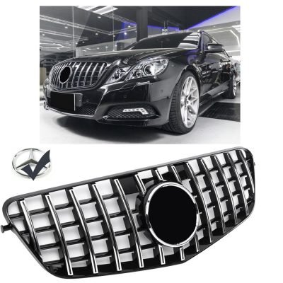 Griglia sportiva per Mercedes W212 Prefacelift Chrome Panamericana Look