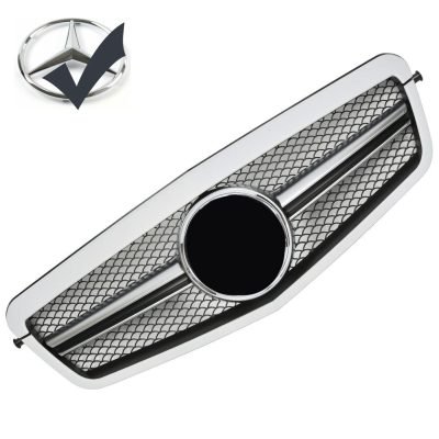 Griglia sportiva per Mercedes W212 S212 E Fino al 2013 Non verniciata AMG Look