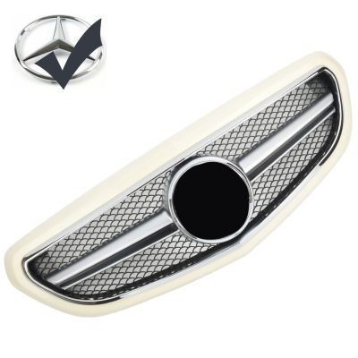 Griglia sportiva per Mercedes W212 S212 E dal 2013 Avantgarde AMG Look non Verniciato