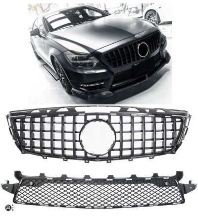 Griglia sportiva per Mercedes W218 CLS 2011-2014 Panamericana AMG Look