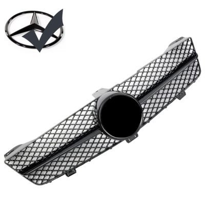 Griglia griglia sportiva per Mercedes W219 CLS 2008-2010 nero lucido AMG Look
