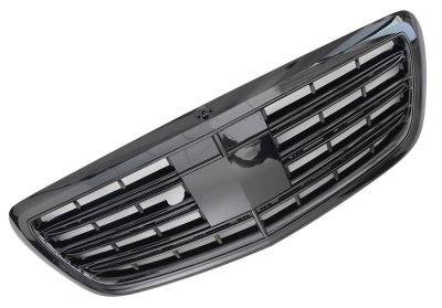 Griglia sportiva griglia per Mercedes W222 Classe S nero lucido in ottica AMG