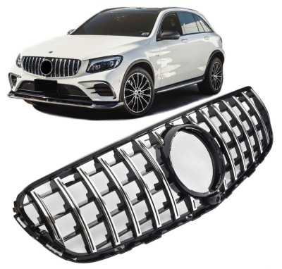 Griglia Griglia sportiva per Mercedes X253 Classe GLC in Panamericana Optik 360 °