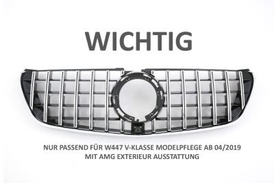 Griglia Sport griglia per Mercedes W447 V-Class Facelift + Linea AMG