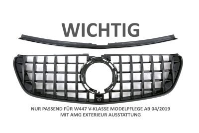 Griglia Sport griglia per Mercedes W447 V-Class Facelift + Linea AMG