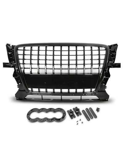 Audi Q5 8R 2008-2012 Griglia Radiatore Nero Lucido S-Line Look