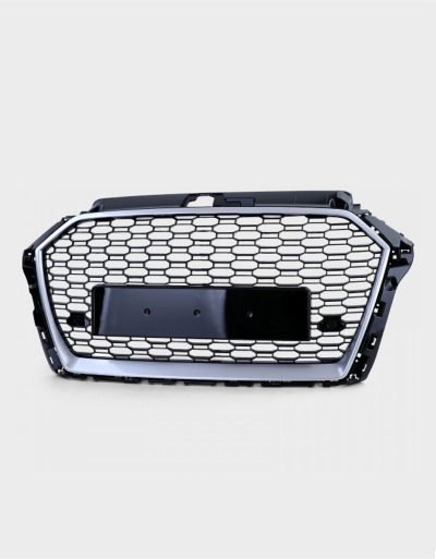Audi A3 8V 2016-2020 Griglia Anteriore Sport RS Nero Argento