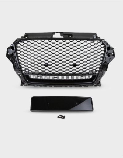 Audi A3 8V 2012-2016 Griglia RS Look a Nido D’ape Nero PDC