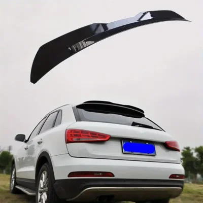 Alettone Spoiler 99cm Posteriore Tetto / Coda Universale Nero Lucido