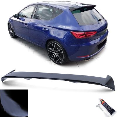 Spoiler posteriore sportivo Performance Nero Lucido per Seat Leon 3 5F 12-20