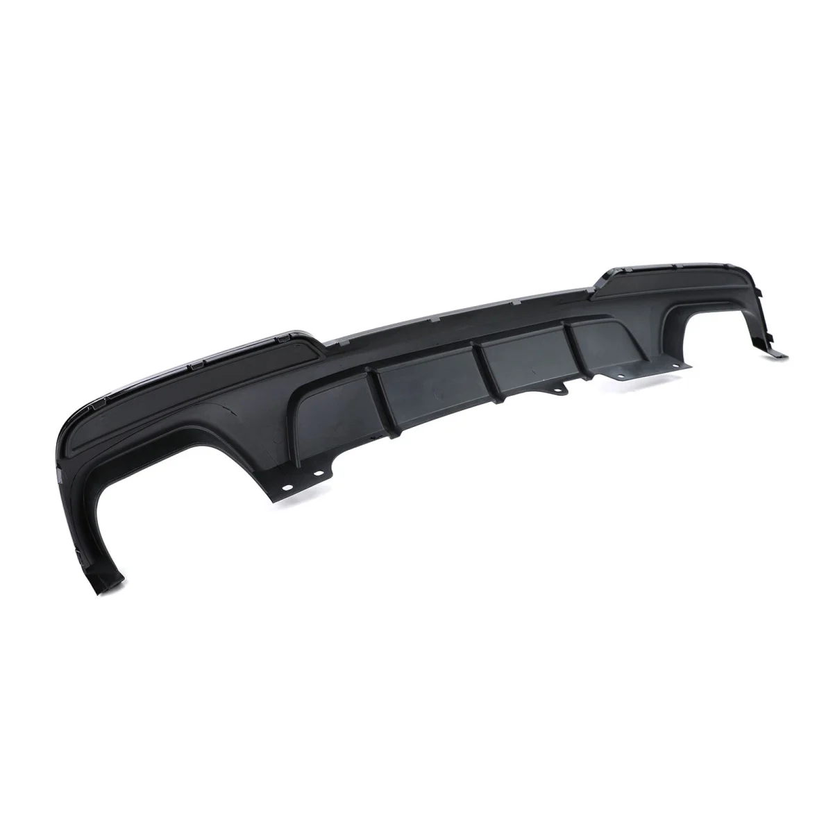 Diffusore posteriore lucido + terminali 4 tubi, performance, per BMW F10 F11 535