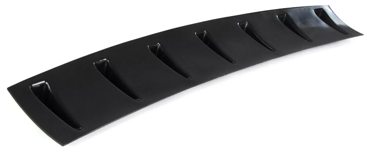 Diffusore Posteriore Universale, per Paraurti Posteriore + 7 Finlandesi Nero