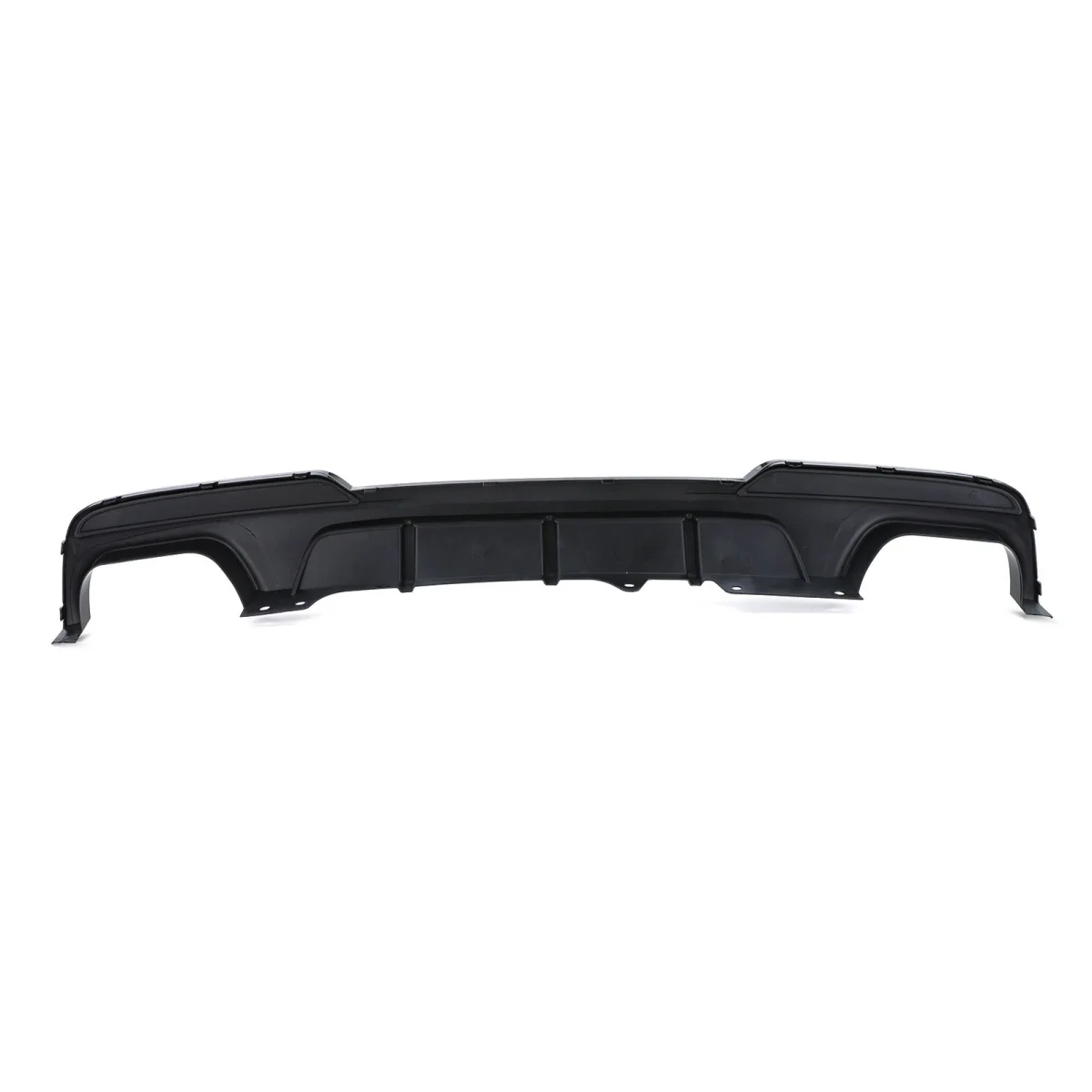 Diffusore posteriore lucido + terminali 4 tubi, performance, per BMW F10 F11 535