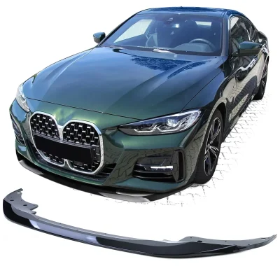 Spoiler labbro prestazioni nero lucido, per BMW Serie 4 G22 G23 G26 dal 20