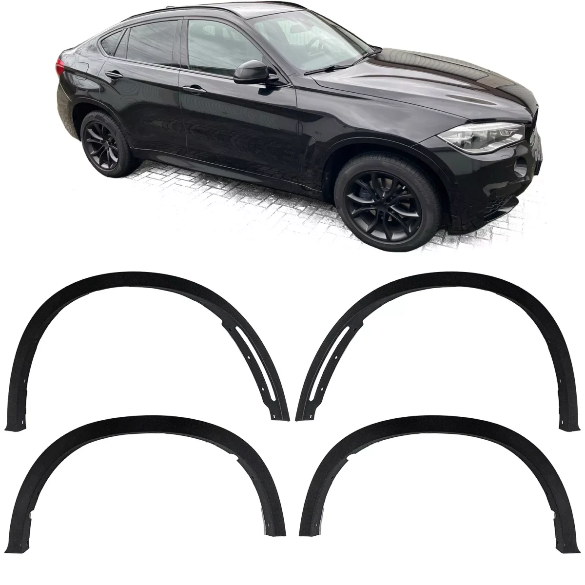 Spoiler labbro prestazioni nero lucido, per BMW Serie 4 G22 G23 G26 dal 20