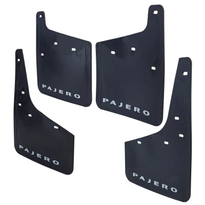 Set paraspruzzi premium anteriore e posteriore, per Mitsubishi Pajero 07-21