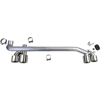 Diffusore posteriore lucido + terminale look, per BMW F32 F33 F36 425 428 430
