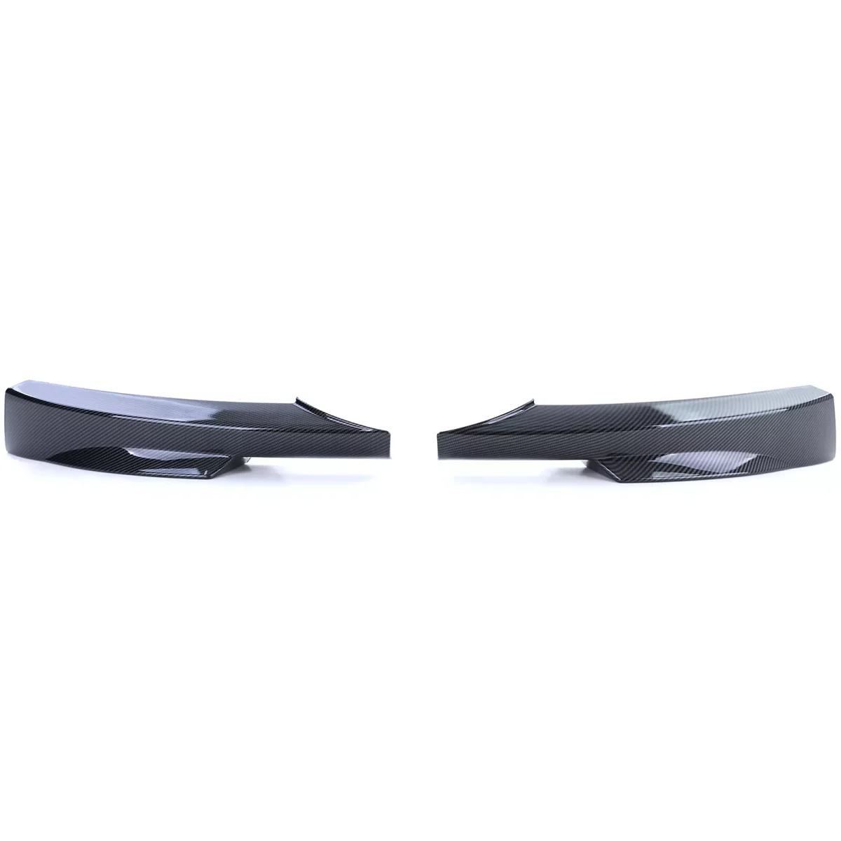 Spoiler anteriore angoli flaps splitter carbon, per BMW Serie 3 E90 E91 08-12