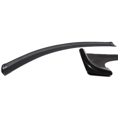 Spoiler posteriore strisce da incollare universale flessibile 1, 45 mx2 cm nero