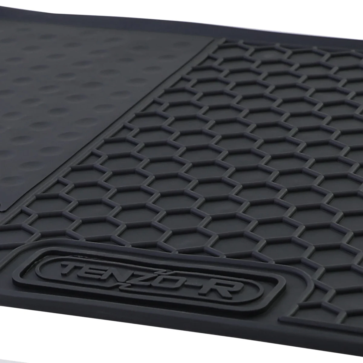 Tappetini auto in gomma nero set premium, per Fiat 500 500C 2007-2022