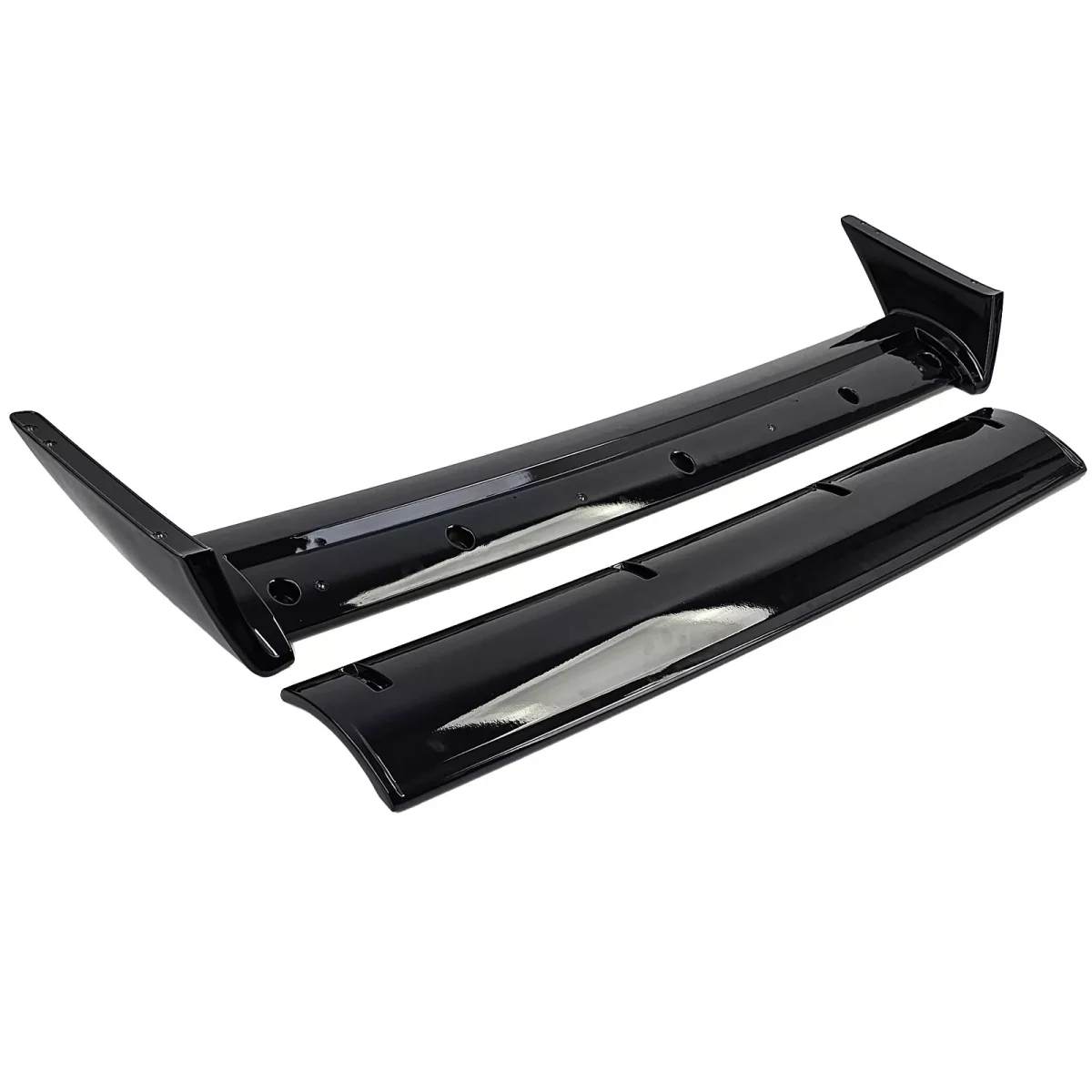 Spoiler posteriore ala posteriore Evo Look Nero in ABS, per BMW Serie 3 E30