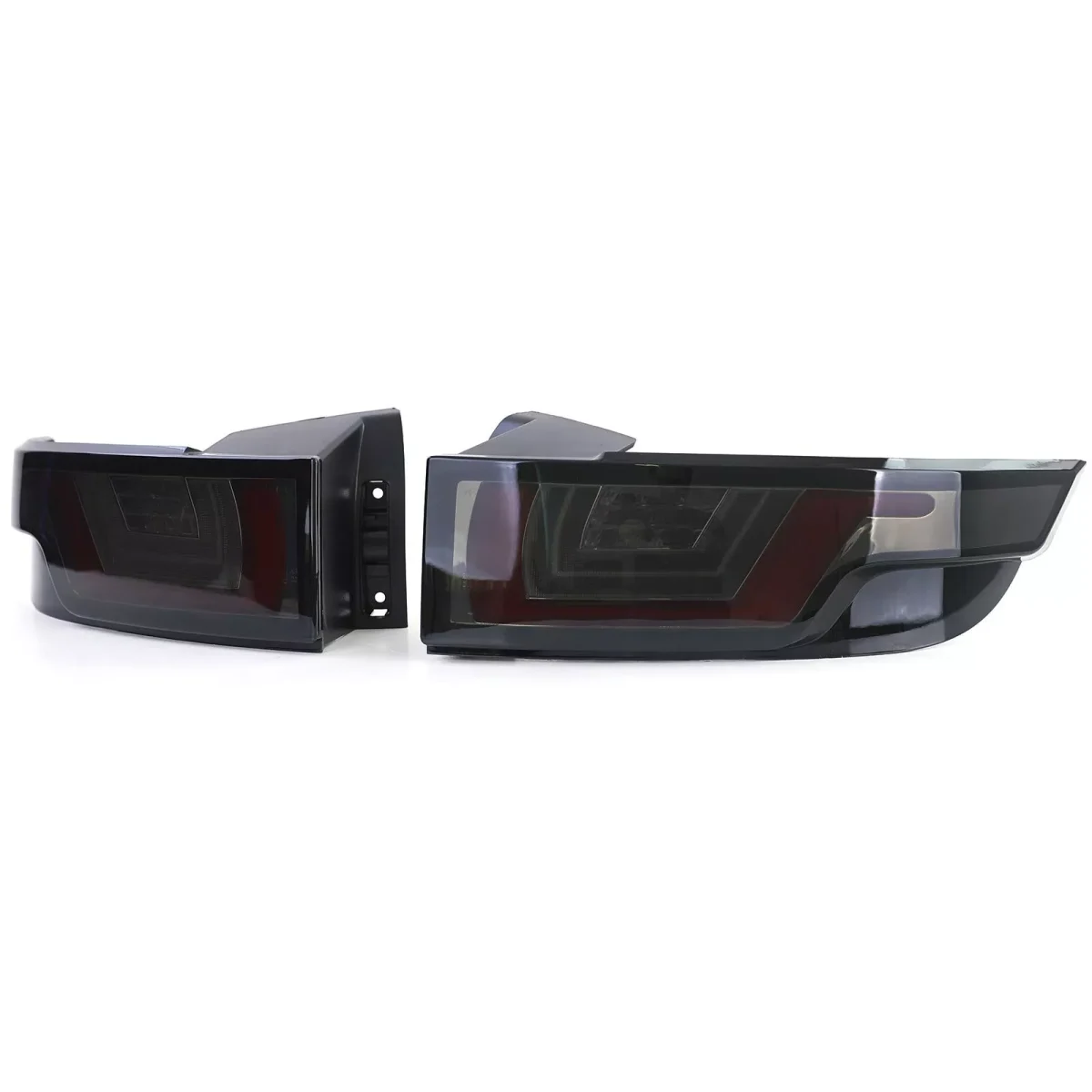 Fanali posteriori Lightbar a LED nero fumo, per Range Rover Evoque 11-15