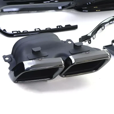 Diffusore Posteriore Sport + Doppi Terminali, per Mercedes Classe S W222 17-20