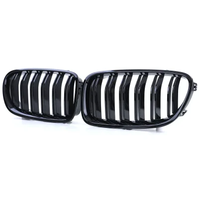 Griglia Sport doppia barra prestazioni lucida, per BMW Serie 5 F10 F11 10-17