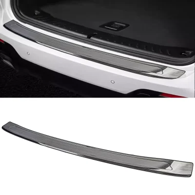 Paraurti bordo acciaio inox nero, per BMW X3 G01 dal 17