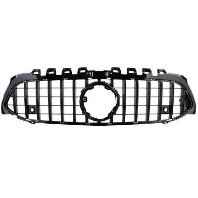 Griglia radiatore sportiva nera lucida, per Mercedes Classe A W177 V177 dal 18