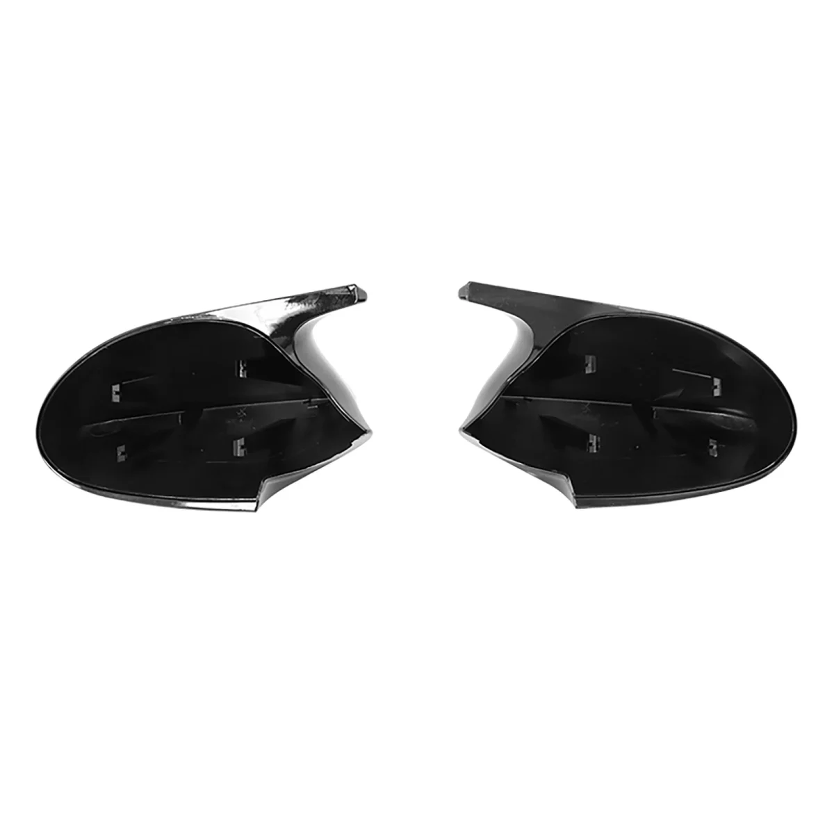 Ricambio calotte specchietti nero lucido BMW Serie 3 E90 E91 Vorfacelift