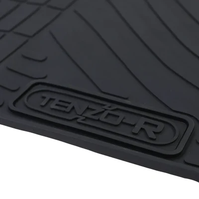 Tappetini in gomma auto neri set premium adatti, per BMW F10 berlina F11 Touring