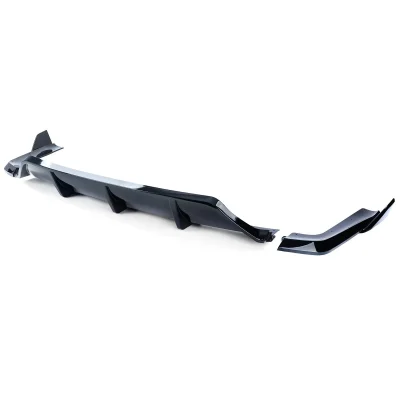 Diffusore posteriore effetto, performance nero lucido, per BMW X5 F15 13-18