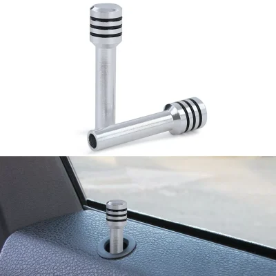 Coppia pinza porta alluminio lucido adatto, per BMW Serie 3 E36 90-96 E30 83-90