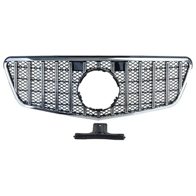 Griglia radiatore Sport nera cromata, per Mercedes E W212 S212 prefacelift 09-13