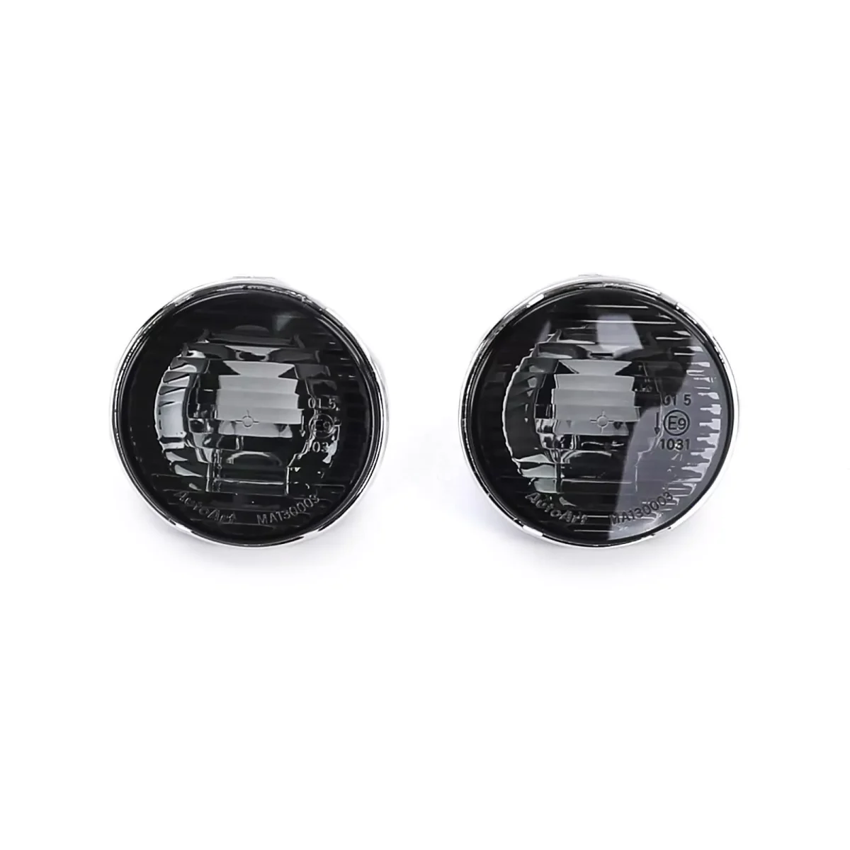 Frecce laterali trasparente nero fumo con bordo cromato Mazda MX5 NA NB 89-05