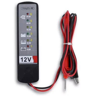 Tester di prova, per alternatori a batteria 12 volt, per auto barca moto
