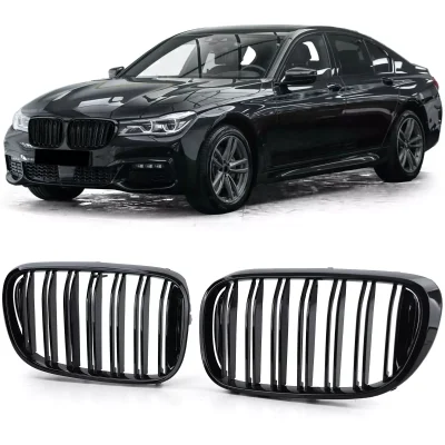 Griglia Sport doppio ponte, performance lucida adatta, per BMW Serie 7 G11 15-19