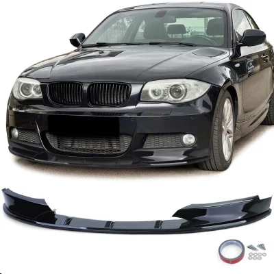 Lama Anteriore, performance nero lucido, per BMW Serie 1 E82 E88 11-13