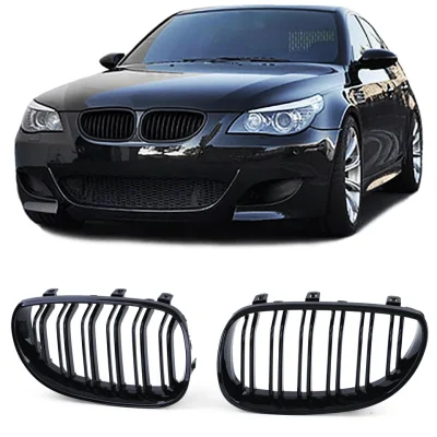 Griglia Sport doppio ponte, performance lucida, per BMW Serie 5 E60 E61 03-10