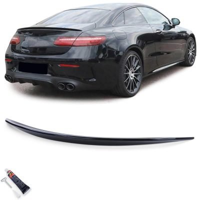 Spoiler Posteriore Nero Lucido per Mercedes C238 Classe E Coupè 201