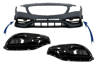 Griglie laterali paraurti anteriore per Mercedes CLA W117 C117 X117 (2013-2018)