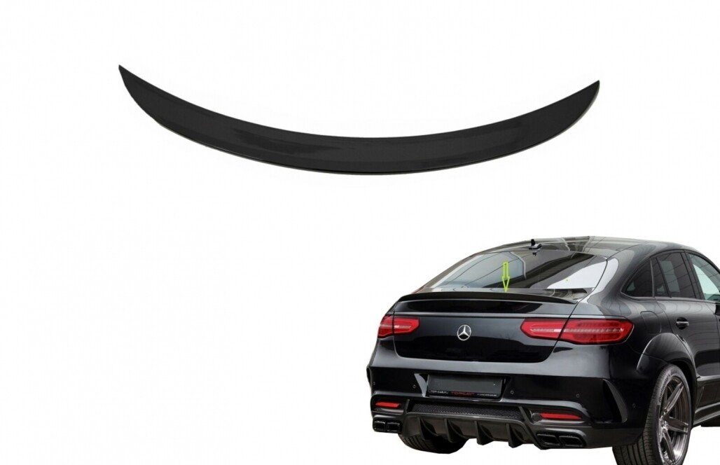 Spoiler per bagagliaio per Mercedes GLE Coupé C292 (2015-2019) Piano Black