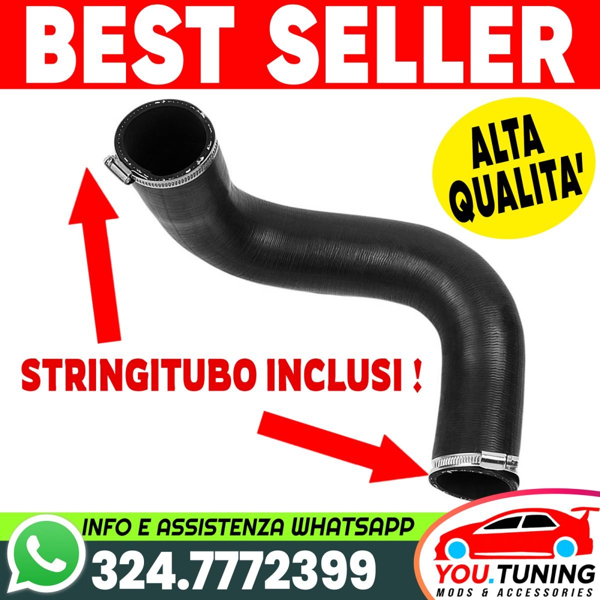 ✨Tubo Manicotto Filtro Aria Intercooler Fiat Bravo Lancia Delta 1.6 D Multijet