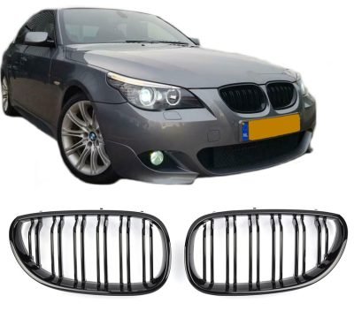Griglia Nero Lucido per BMW Serie 5 E60 E61 (2003-2010)