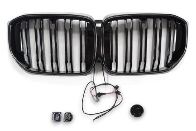 Griglia Nero Lucido con LED per BMW X5 G05 Restyling (2023-2026)