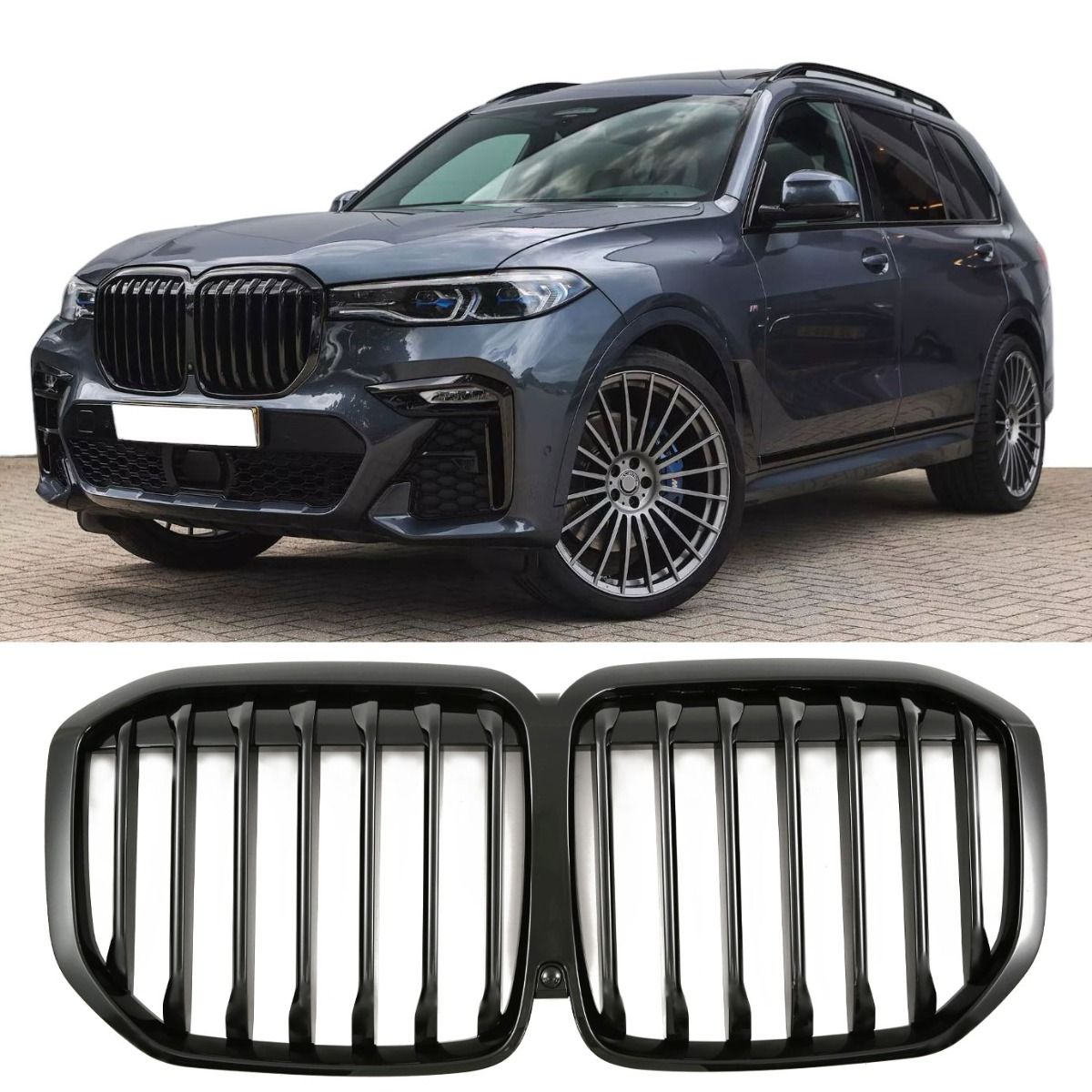 Griglia Nero Lucido per BMW X7 G07 (2019-2022)